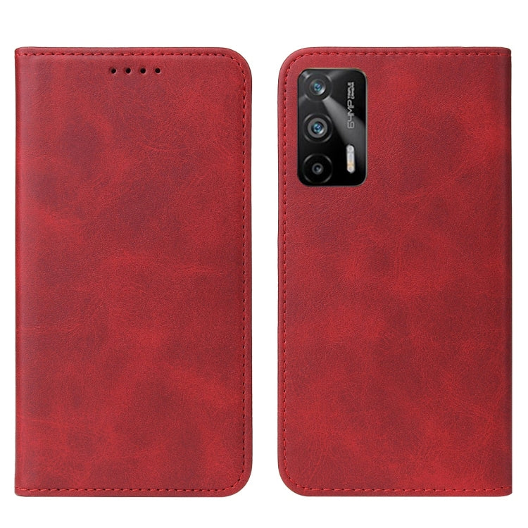 For Realme GT 5G / GT Neo2T / Q3 Pro 5G Magnetic Closure Leather Phone Case