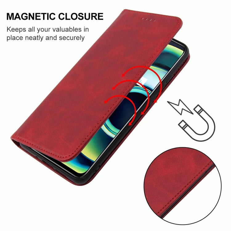 For Realme GT 5G / GT Neo2T / Q3 Pro 5G Magnetic Closure Leather Phone Case