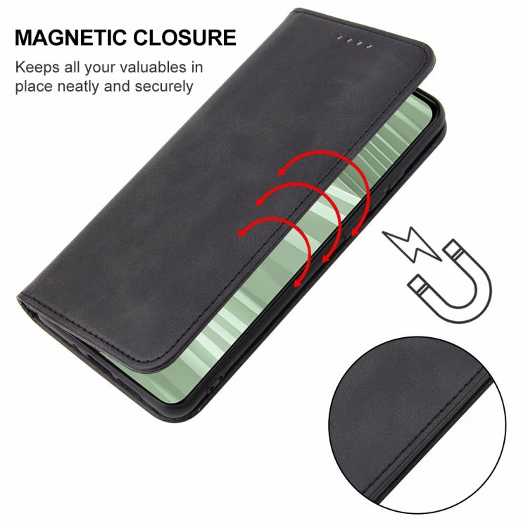 For Realme GT2 Pro Magnetic Closure Leather Phone Case