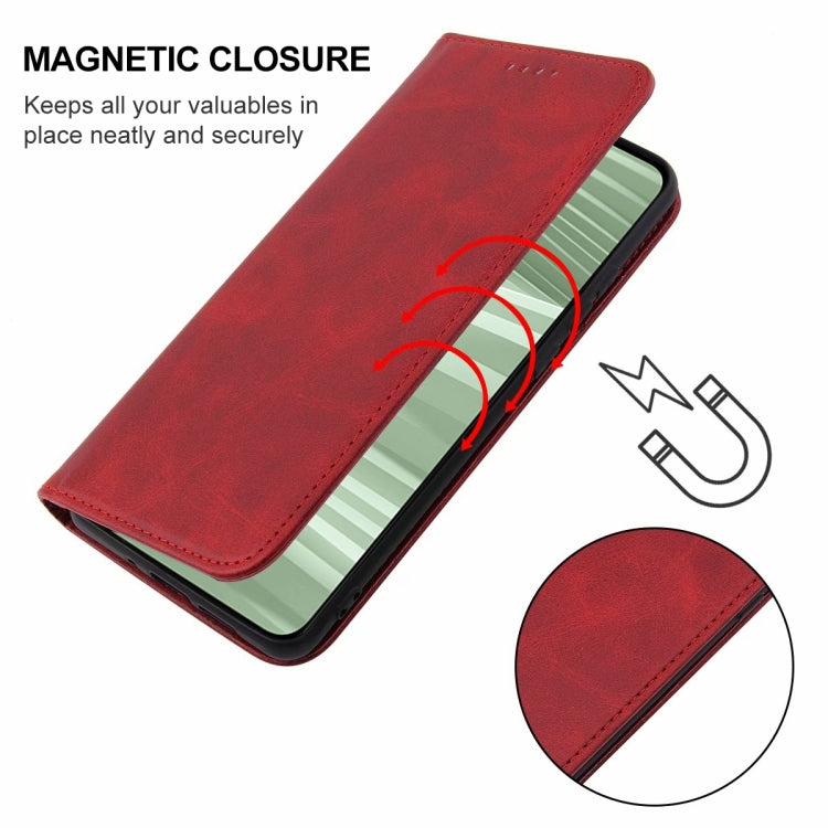 For Realme GT2 Pro Magnetic Closure Leather Phone Case