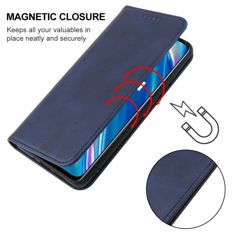 For Realme Q3i 5G Magnetic Closure Leather Phone Case