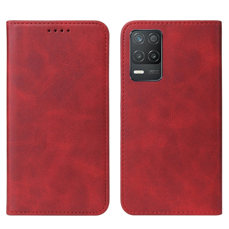 For Realme Q3i 5G Magnetic Closure Leather Phone Case