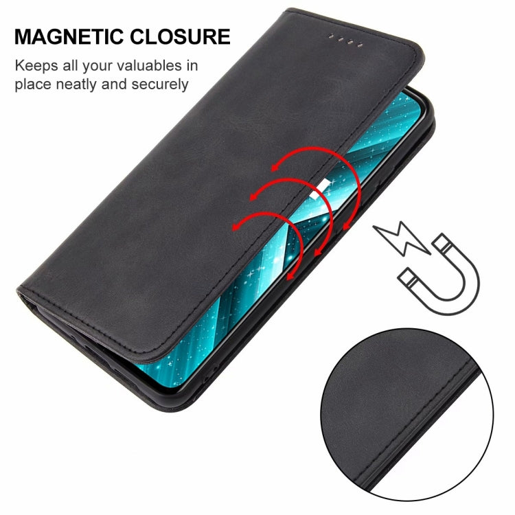 For Realme X3 SuperZoom Magnetic Closure Leather Phone Case