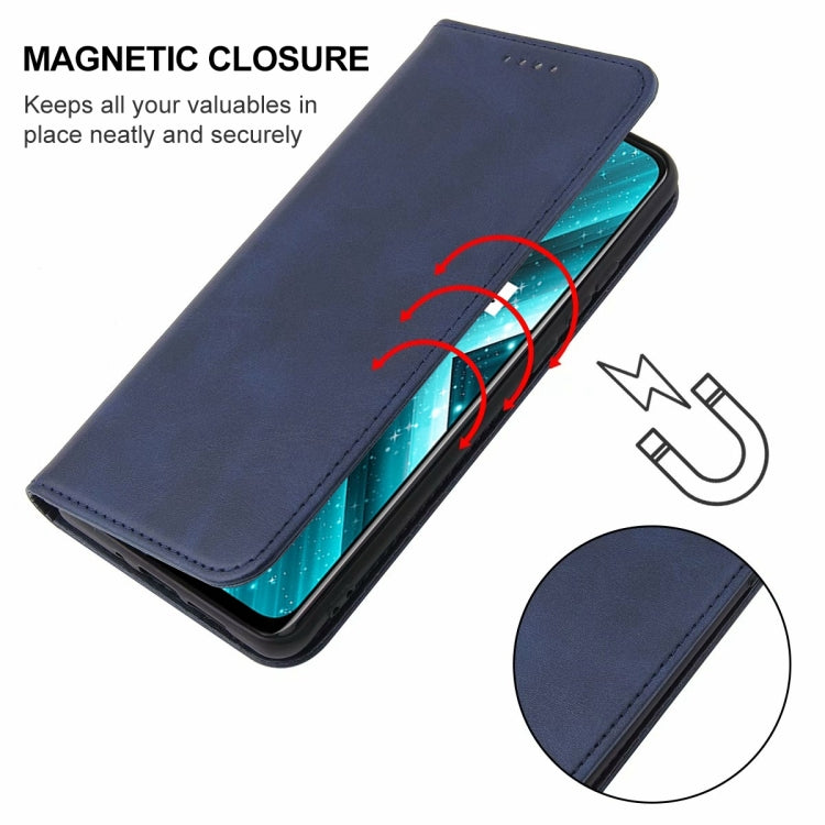 For Realme X3 SuperZoom Magnetic Closure Leather Phone Case