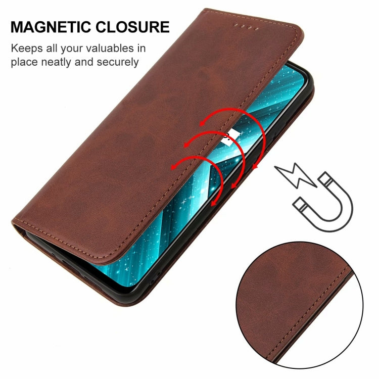 For Realme X3 SuperZoom Magnetic Closure Leather Phone Case