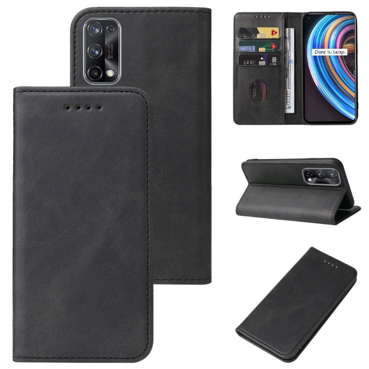 For Realme X7 / Q2 Pro Magnetic Closure Leather Phone Case