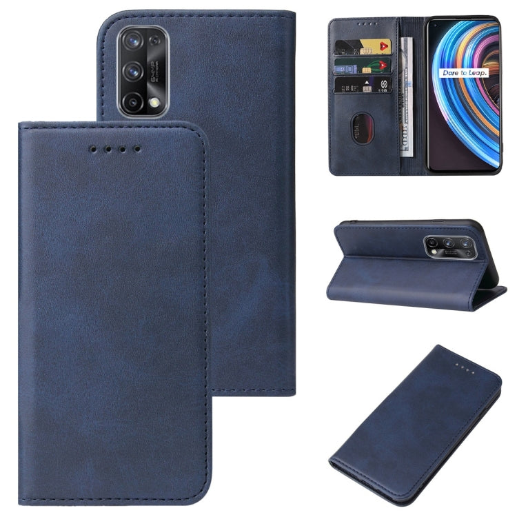 For Realme X7 / Q2 Pro Magnetic Closure Leather Phone Case