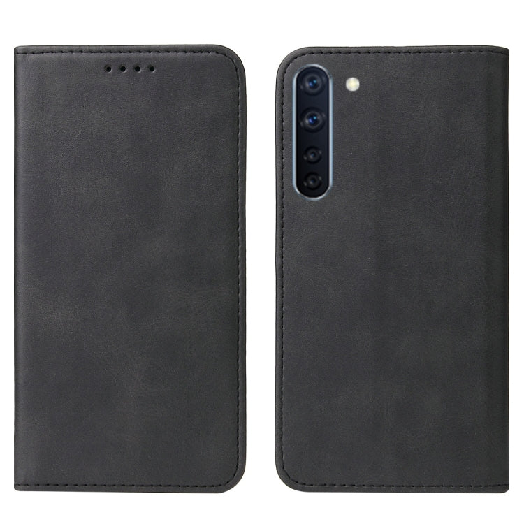 For OPPO Reno3 A JP Version Magnetic Closure Leather Phone Case
