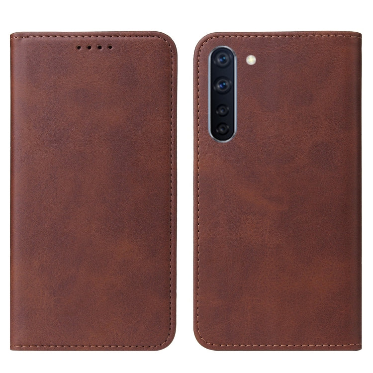 For OPPO Reno3 A JP Version Magnetic Closure Leather Phone Case