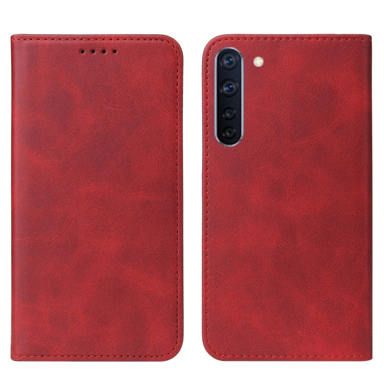 For OPPO Reno3 A JP Version Magnetic Closure Leather Phone Case