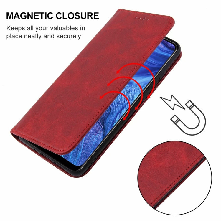 For OPPO Reno4 Magnetic Closure Leather Phone Case