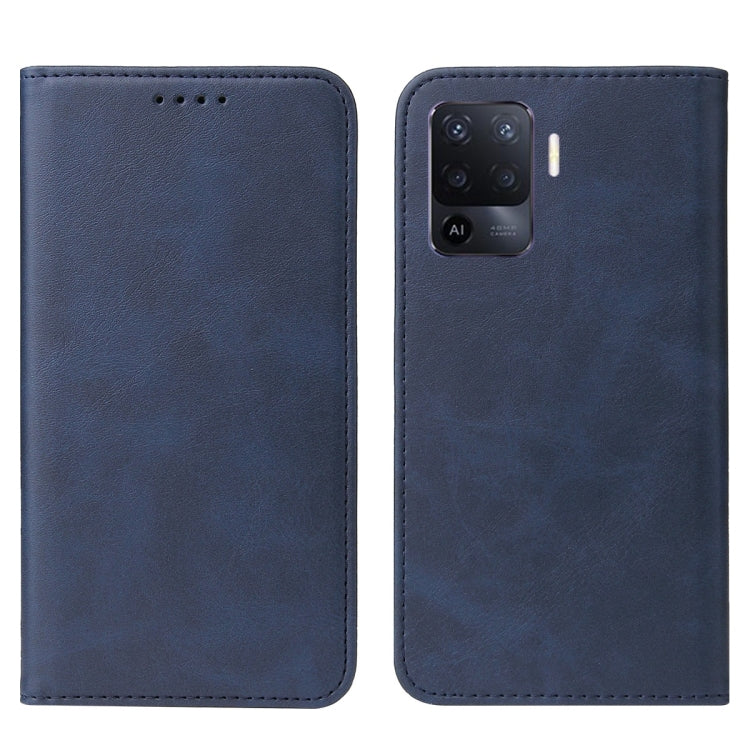 For OPPO Reno5 Lite Magnetic Closure Leather Phone Case
