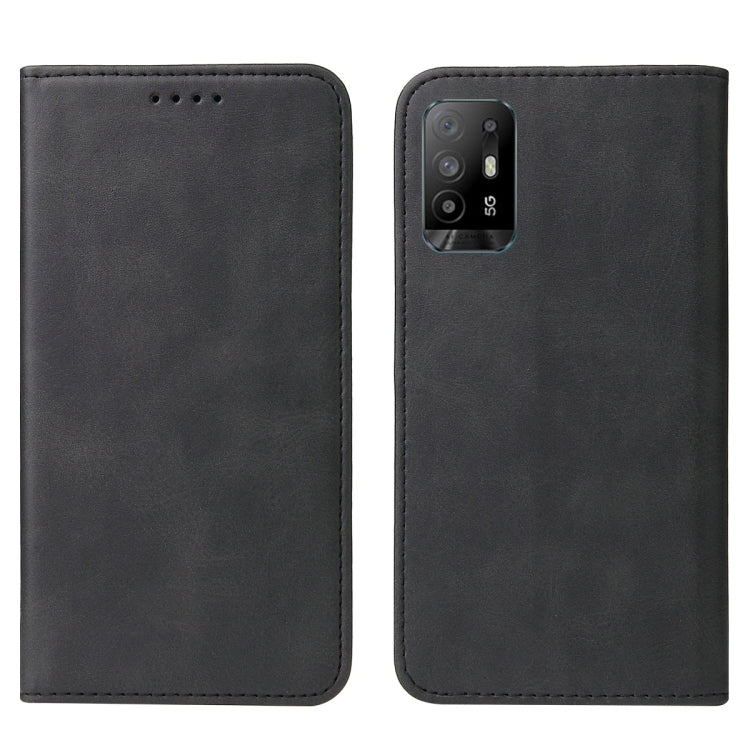 For OPPO Reno5 Z Magnetic Closure Leather Phone Case