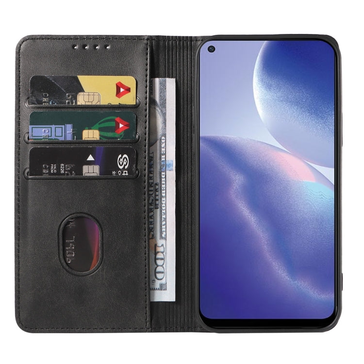 For OPPO Reno5 Z Magnetic Closure Leather Phone Case