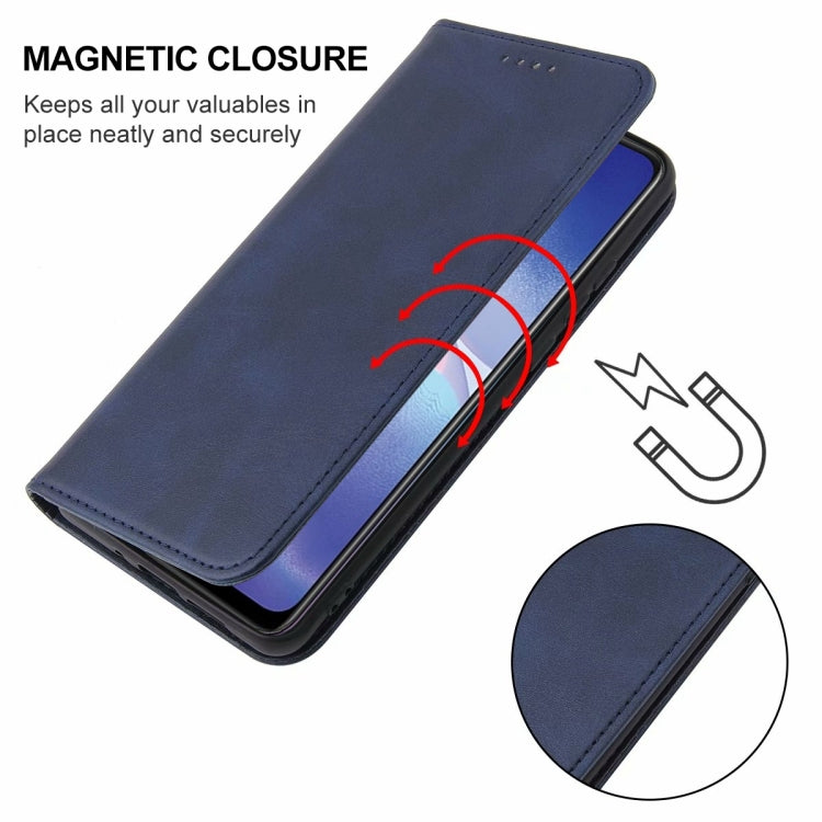 For OPPO Reno5 Z Magnetic Closure Leather Phone Case