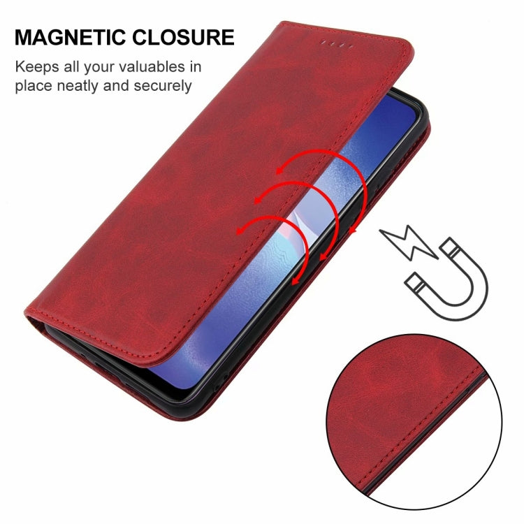 For OPPO Reno5 Z Magnetic Closure Leather Phone Case