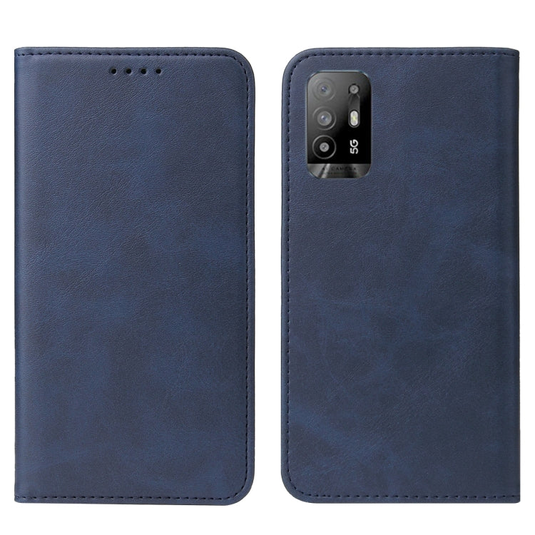 For OPPO A94 5G Magnetic Closure Leather Phone Case
