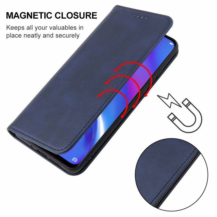For OPPO AX7 Pro Magnetic Closure Leather Phone Case