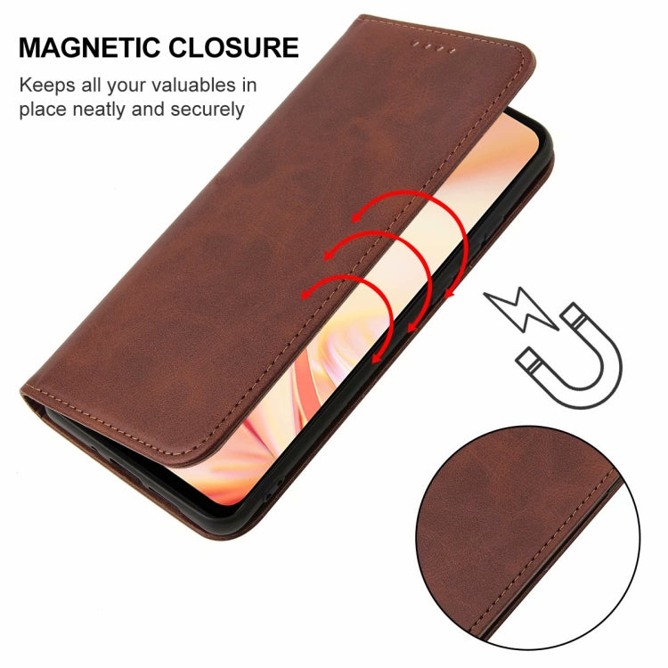 For OPPO Find X2 Lite Magnetic Closure Leather Phone Case