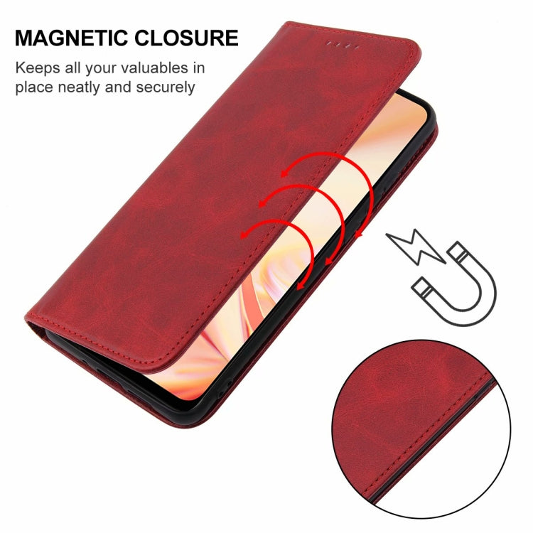 For OPPO Find X2 Lite Magnetic Closure Leather Phone Case