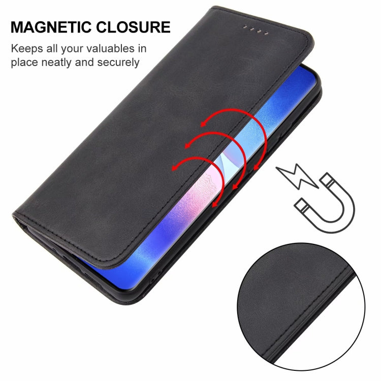 For OPPO Find X3 Neo Magnetic Closure Leather Phone Case