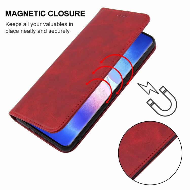 For OPPO Find X3 Neo Magnetic Closure Leather Phone Case