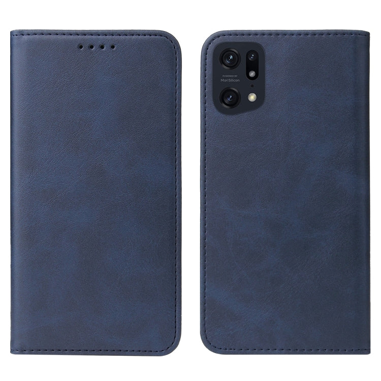 For OPPO Find X5 Pro Magnetic Closure Leather Phone Case