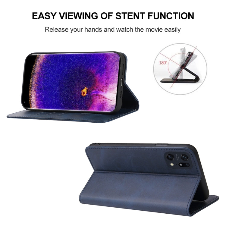 For OPPO Find X5 Pro Magnetic Closure Leather Phone Case