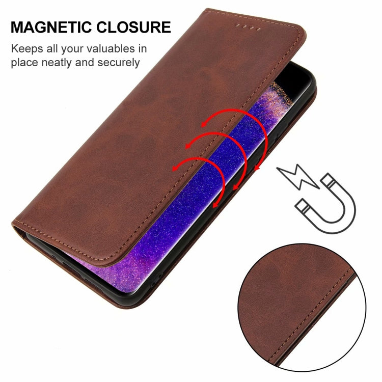 For OPPO Find X5 Pro Magnetic Closure Leather Phone Case
