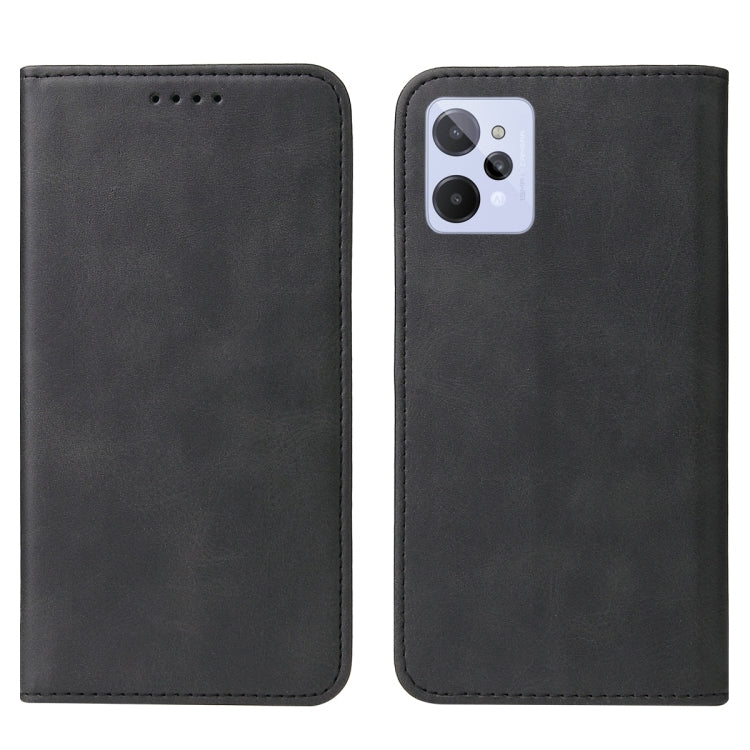 For Realme C31 Magnetic Closure Leather Phone Case