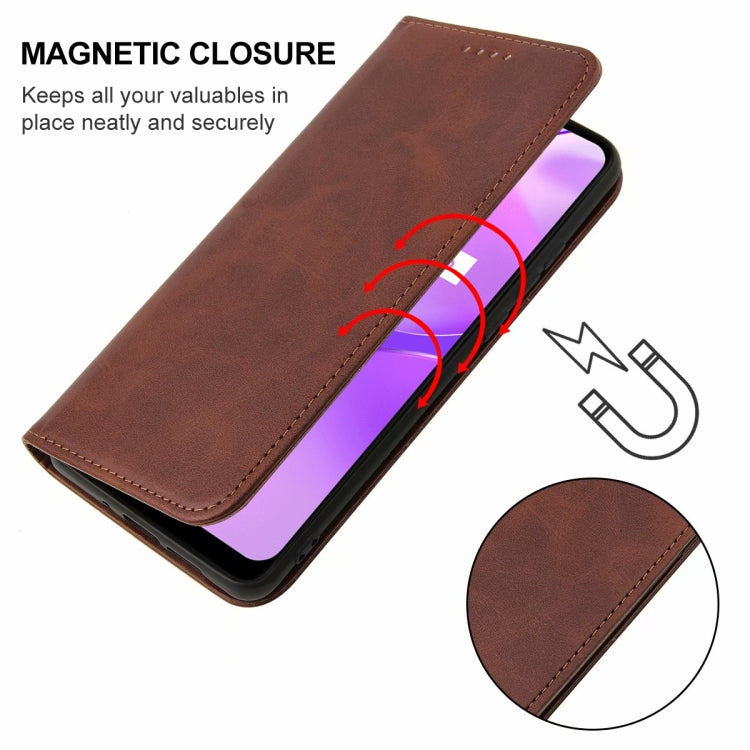 For Realme C31 Magnetic Closure Leather Phone Case