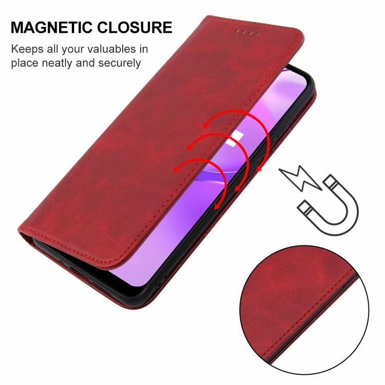 For Realme C31 Magnetic Closure Leather Phone Case