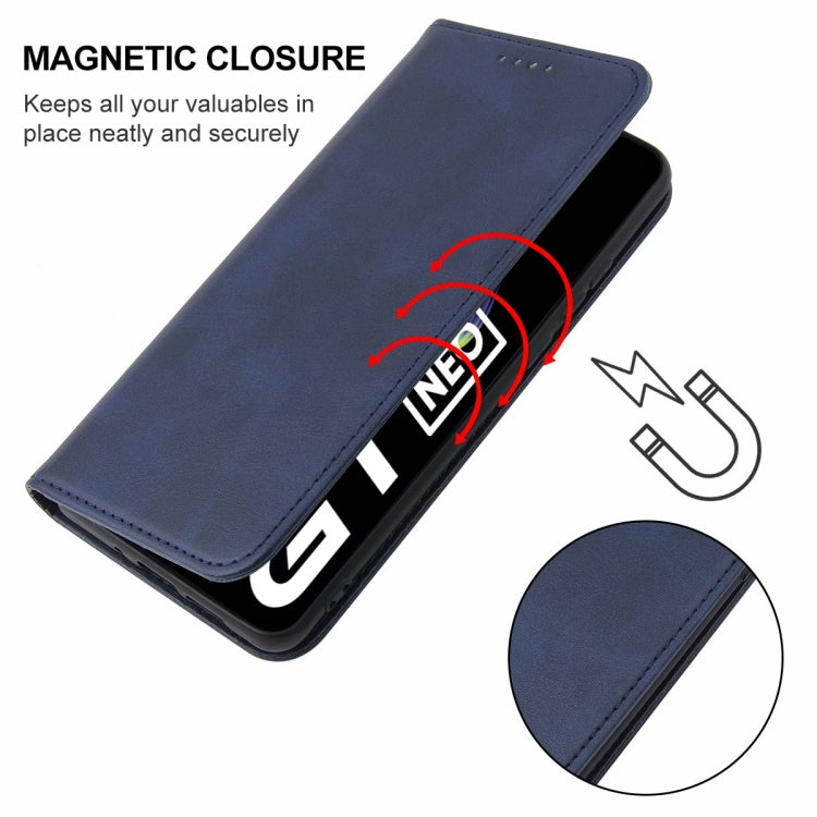 For Realme GT Neo Flash Magnetic Closure Leather Phone Case