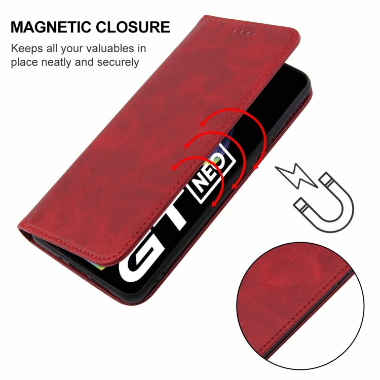 For Realme GT Neo Flash Magnetic Closure Leather Phone Case