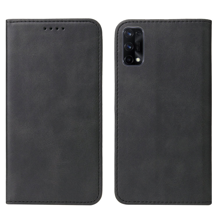 For Realme Q2 Pro Magnetic Closure Leather Phone Case