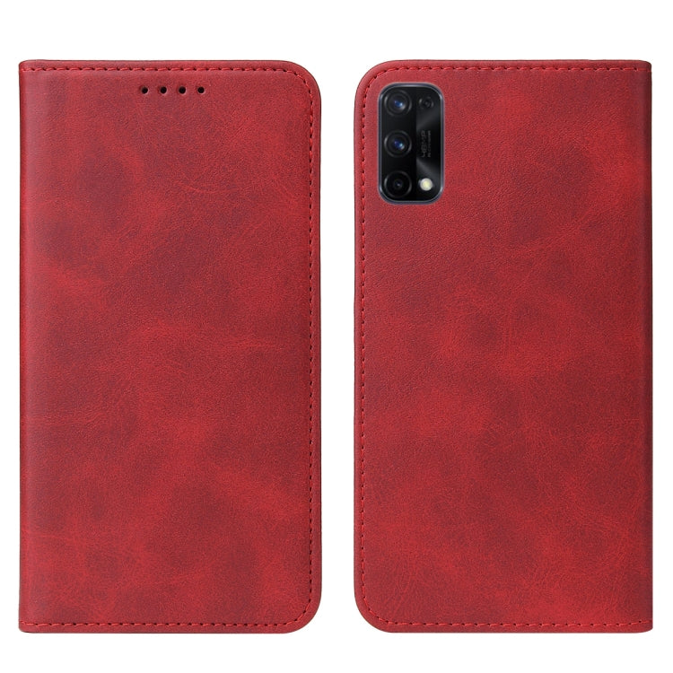For Realme Q2 Pro Magnetic Closure Leather Phone Case