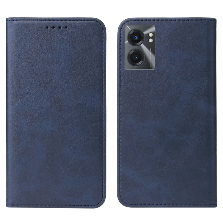 For Realme V23 Magnetic Closure Leather Phone Case