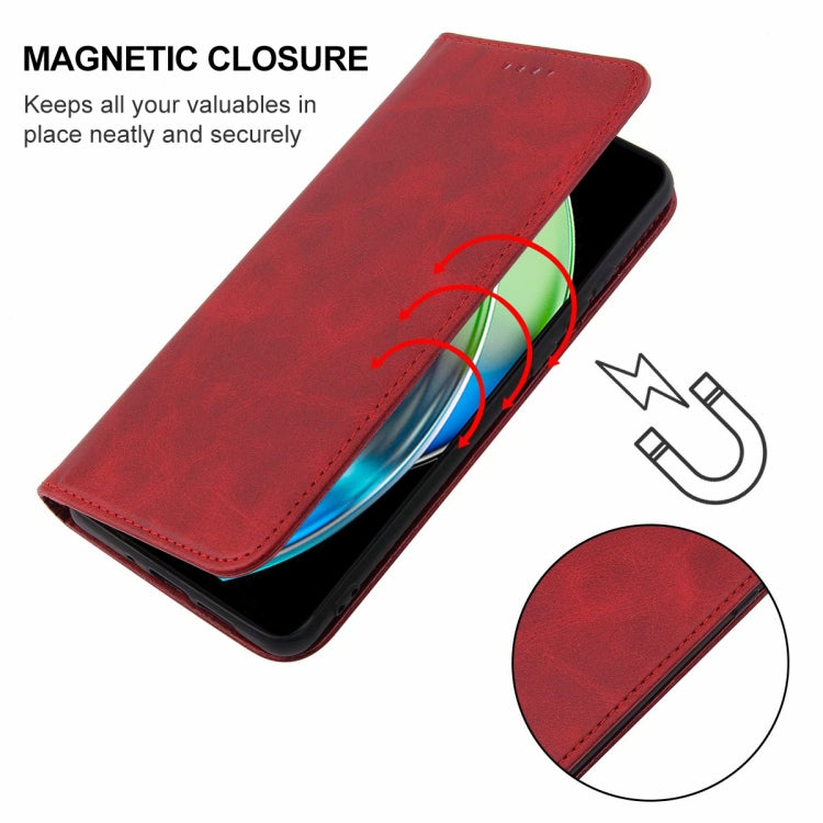 For Realme V23 Magnetic Closure Leather Phone Case