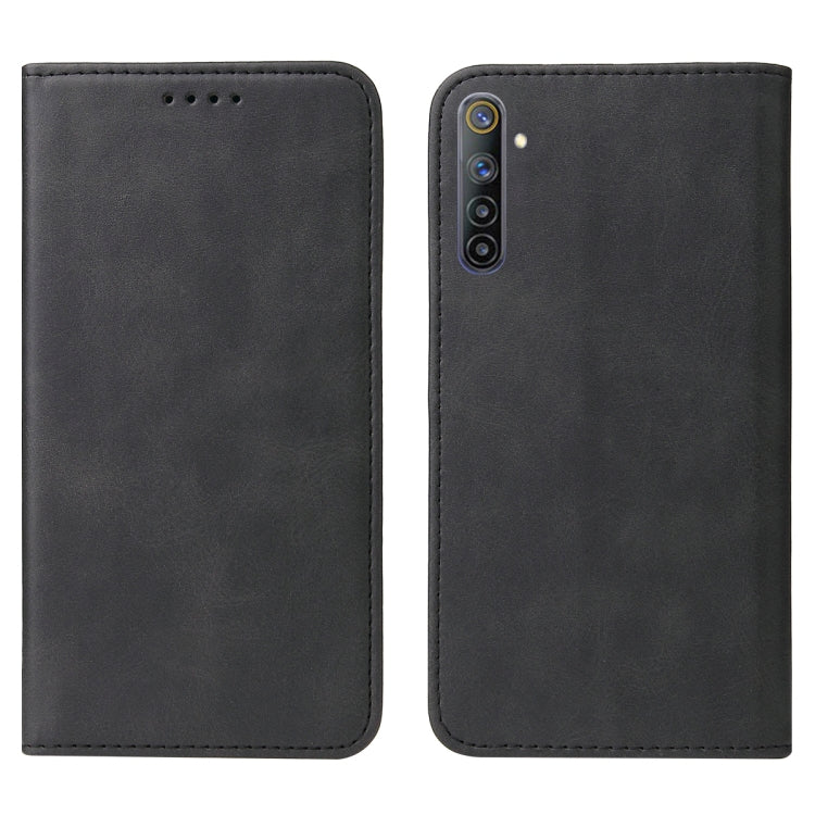 For Realme X2 Magnetic Closure Leather Phone Case