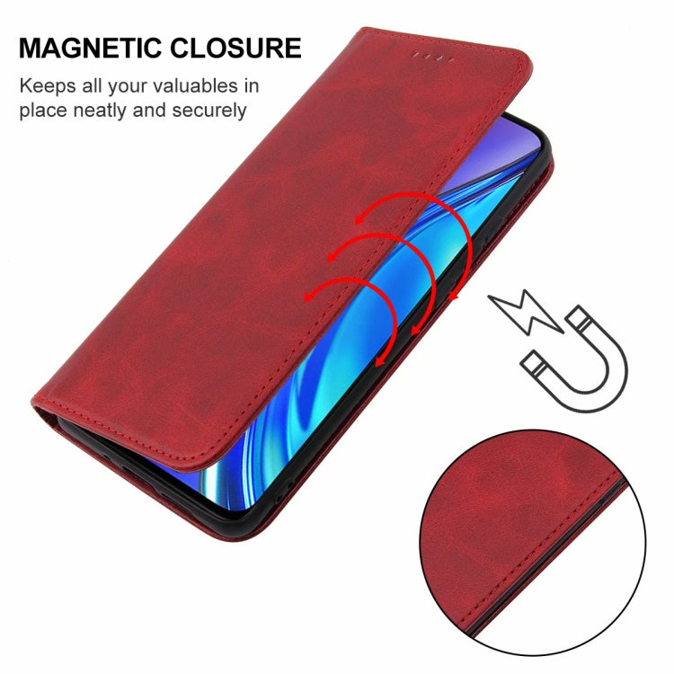 For Realme X2 Magnetic Closure Leather Phone Case