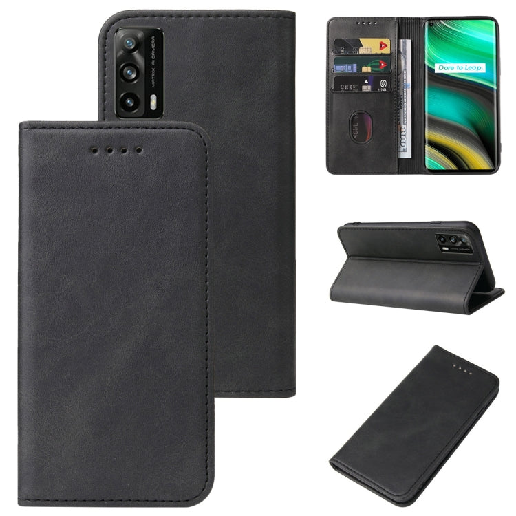 For Realme X7 Pro Ultra Magnetic Closure Leather Phone Case