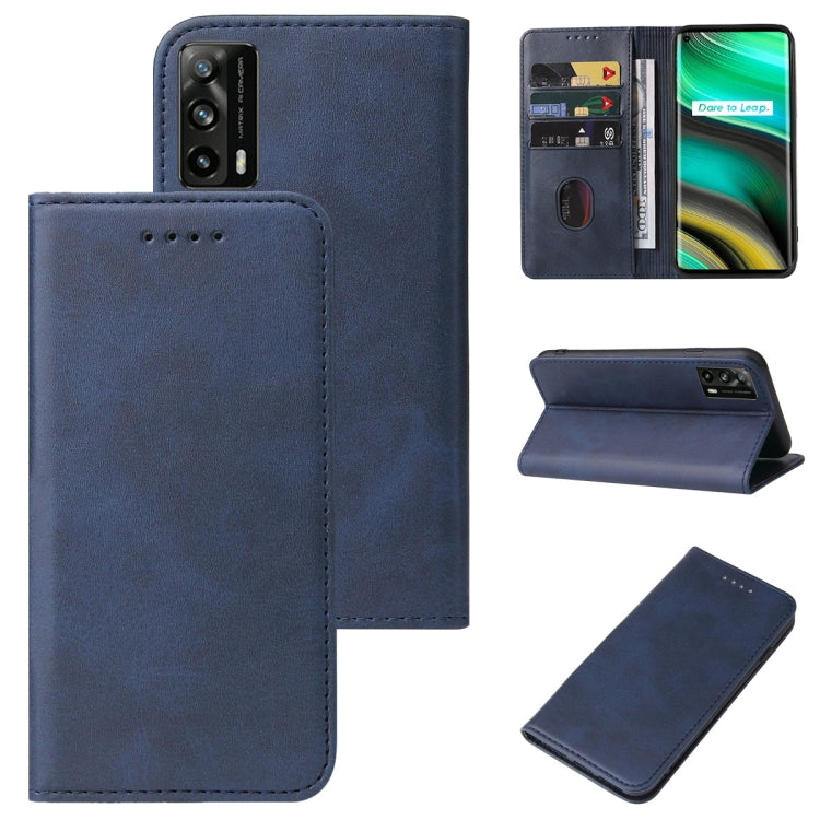 For Realme X7 Pro Ultra Magnetic Closure Leather Phone Case