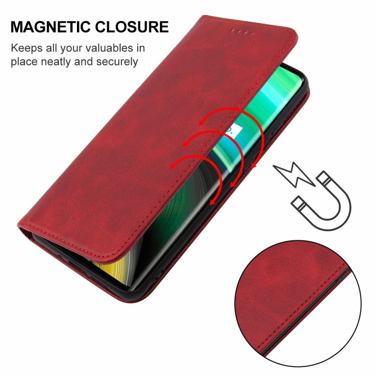 For Realme X7 Pro Ultra Magnetic Closure Leather Phone Case