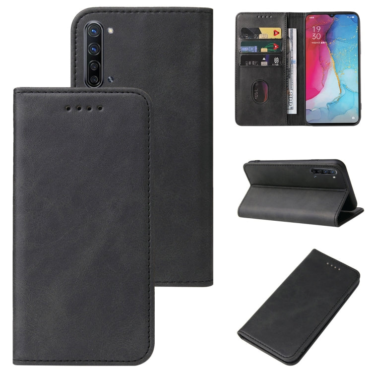 For OPPO Reno3 5G Magnetic Closure Leather Phone Case