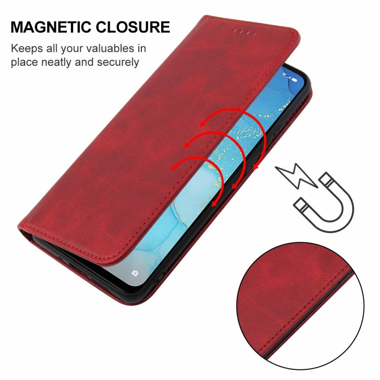 For OPPO Reno3 5G Magnetic Closure Leather Phone Case