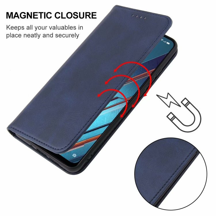 For OPPO Reno3 Youth Magnetic Closure Leather Phone Case