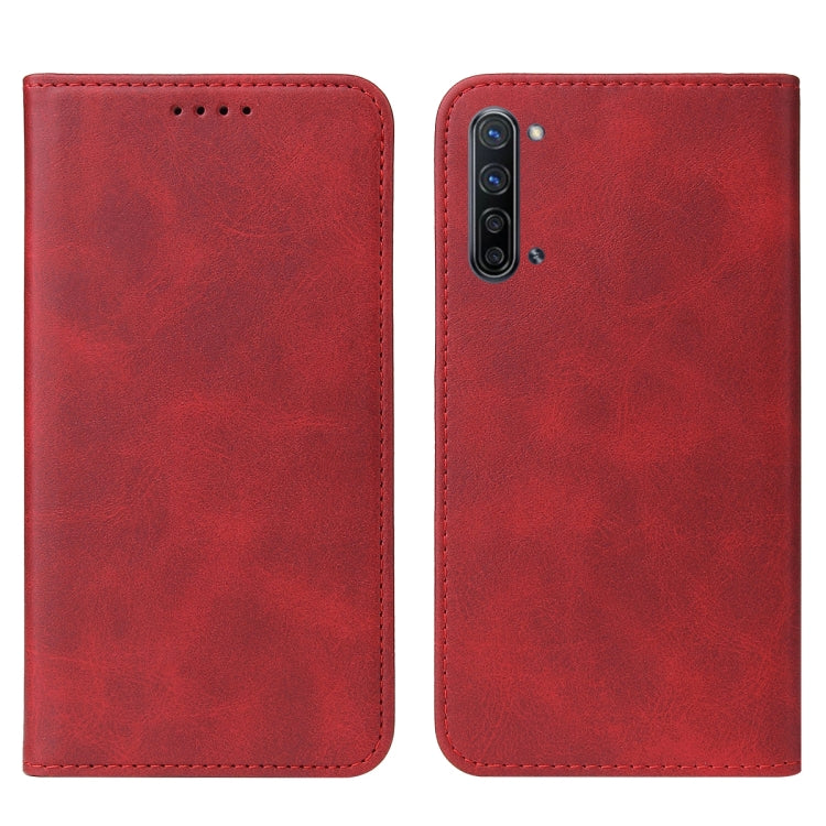 For OPPO Reno3 Youth Magnetic Closure Leather Phone Case