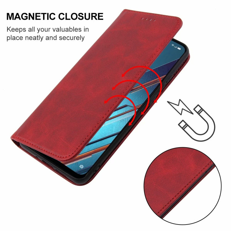 For OPPO Reno3 Youth Magnetic Closure Leather Phone Case