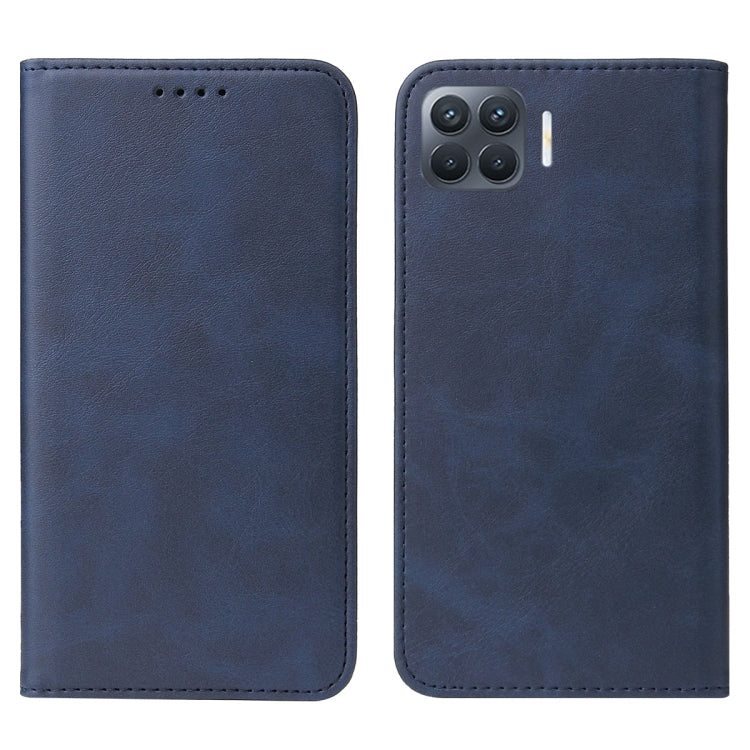 For OPPO Reno4 F Magnetic Closure Leather Phone Case