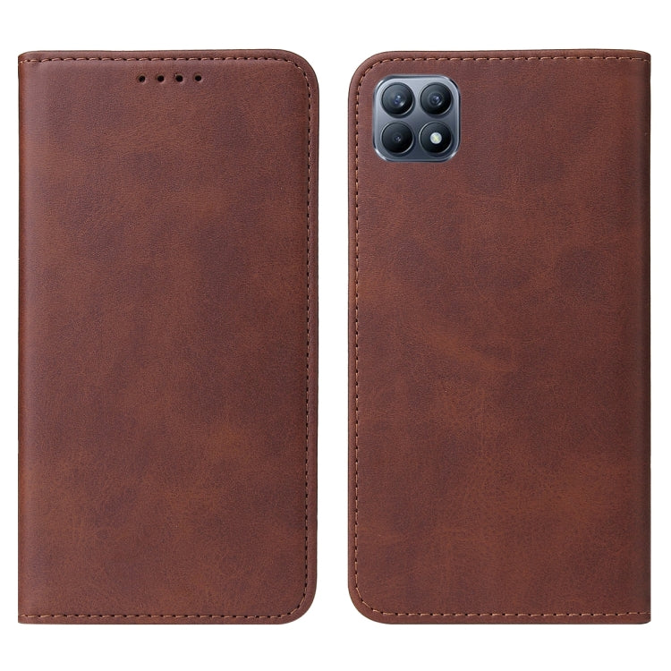 For OPPO Reno4 SE Magnetic Closure Leather Phone Case